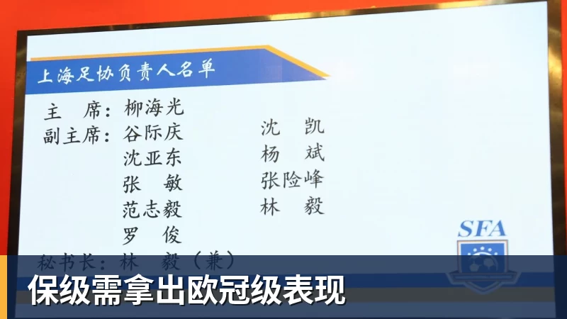 保级需拿出欧冠级表现